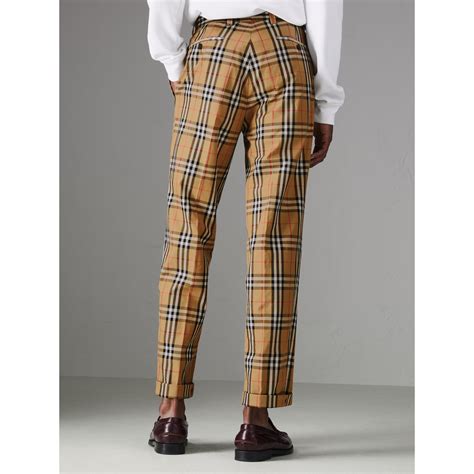 burberry men trousers|burberry trousers men's vintage.